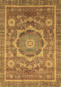 Abstract Brown Modern Rug, abs2366brn