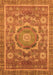 Abstract Orange Modern Rug, abs2366org