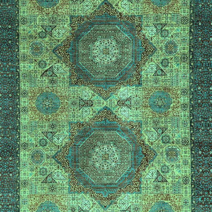 Abstract Turquoise Modern Rug, abs2367turq
