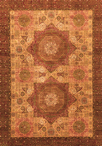 Abstract Orange Modern Rug, abs2367org