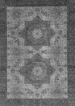 Abstract Gray Modern Rug, abs2367gry