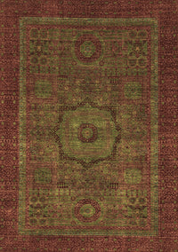 Abstract Brown Modern Rug, abs2368brn