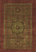 Abstract Brown Modern Rug, abs2368brn