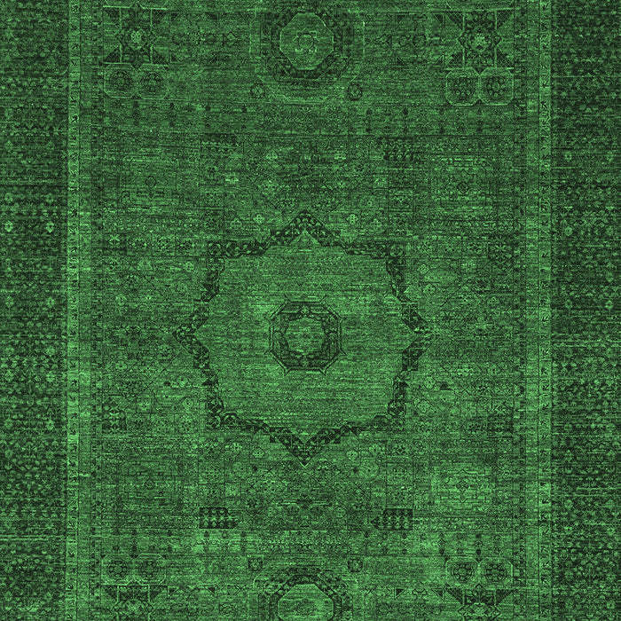 Abstract Emerald Green Modern Rug, abs2368emgrn