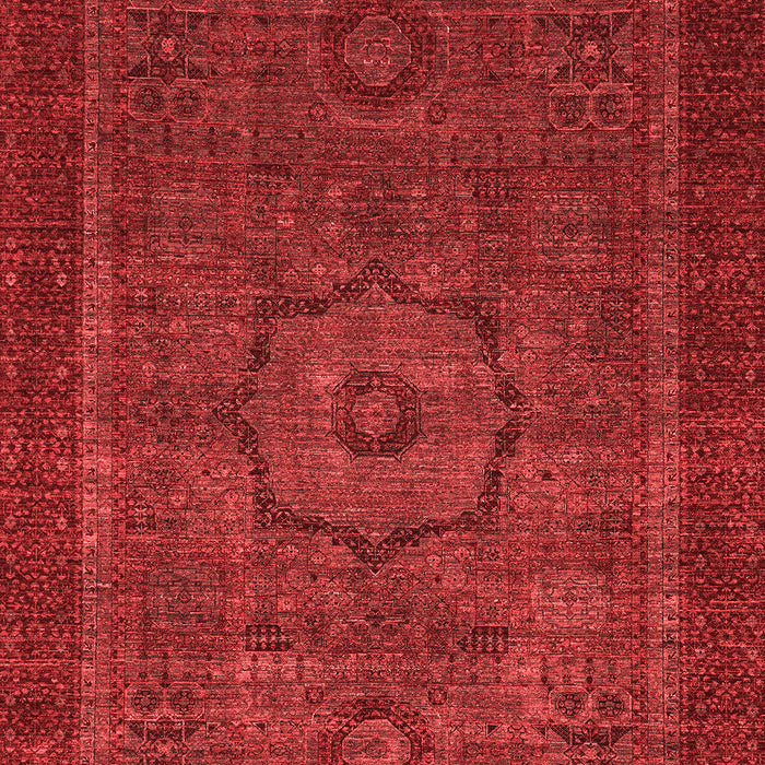Abstract Red Modern Area Rugs