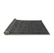 Sideview of Abstract Gray Modern Rug, abs2368gry