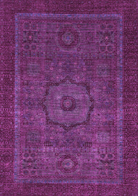 Abstract Purple Modern Rug, abs2368pur