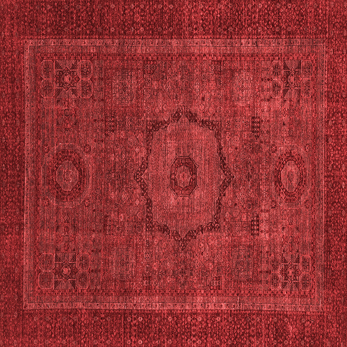 Abstract Red Modern Rug, abs2368red