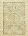 Abstract Khaki Gold Modern Rug, abs2369