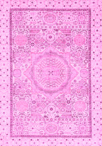 Abstract Pink Modern Rug, abs2369pnk