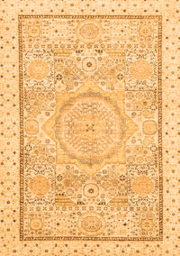 Abstract Orange Modern Rug, abs2369org