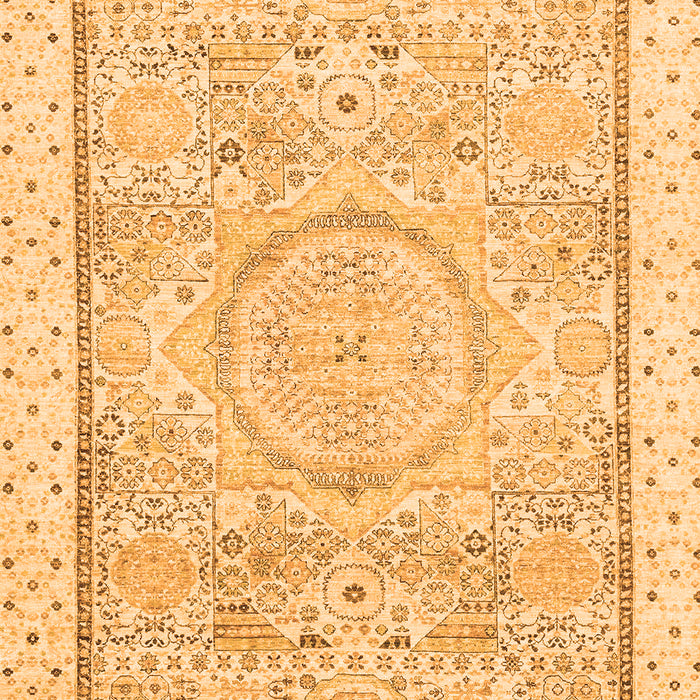 Abstract Orange Modern Rug, abs2369org
