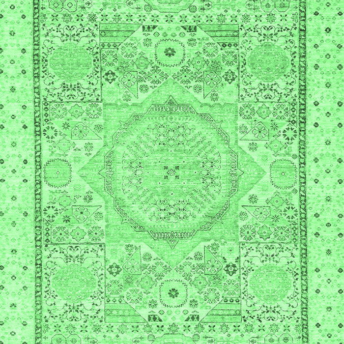 Abstract Emerald Green Modern Rug, abs2369emgrn