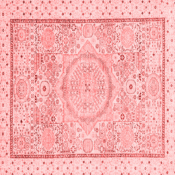 Machine Washable Abstract Red Modern Rug, wshabs2369red