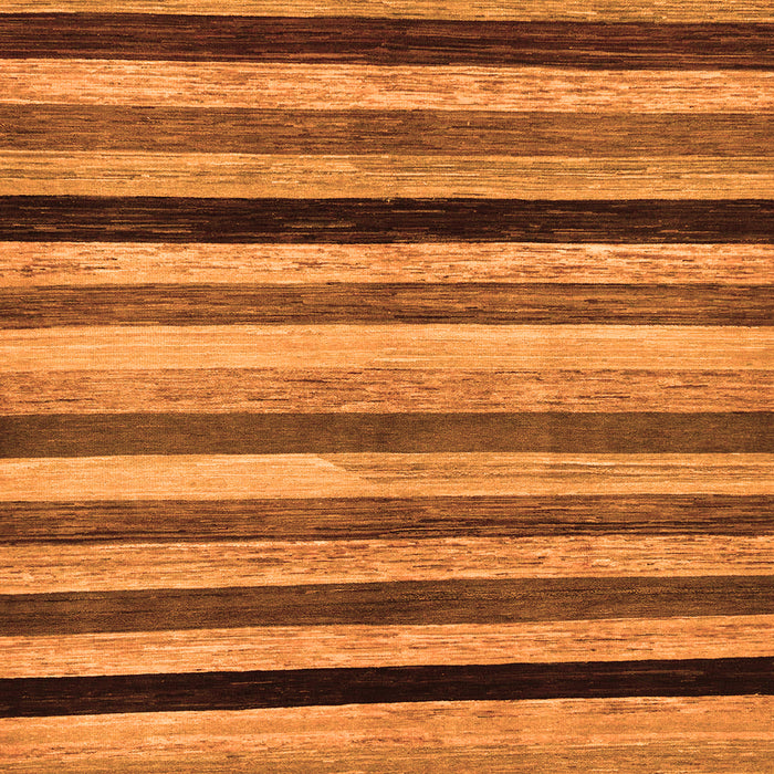 Square Abstract Orange Modern Rug, abs236org