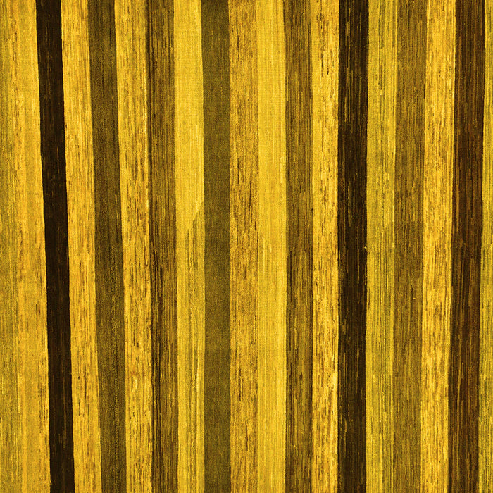 Square Machine Washable Abstract Yellow Modern Rug, wshabs236yw