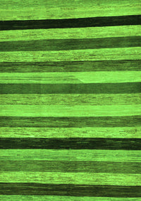 Abstract Green Modern Rug, abs236grn