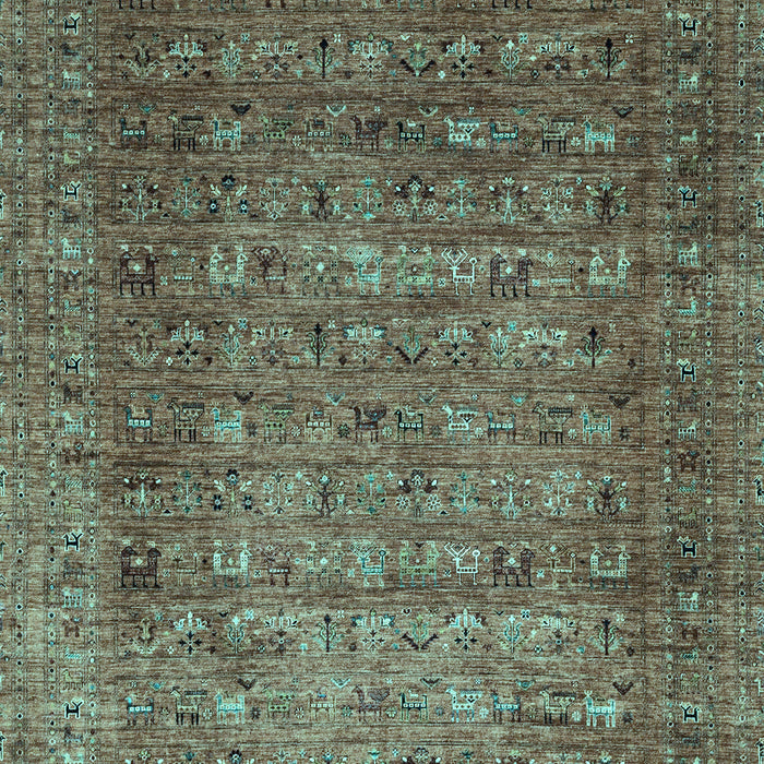 Machine Washable Abstract Light Blue Modern Rug, wshabs2371lblu