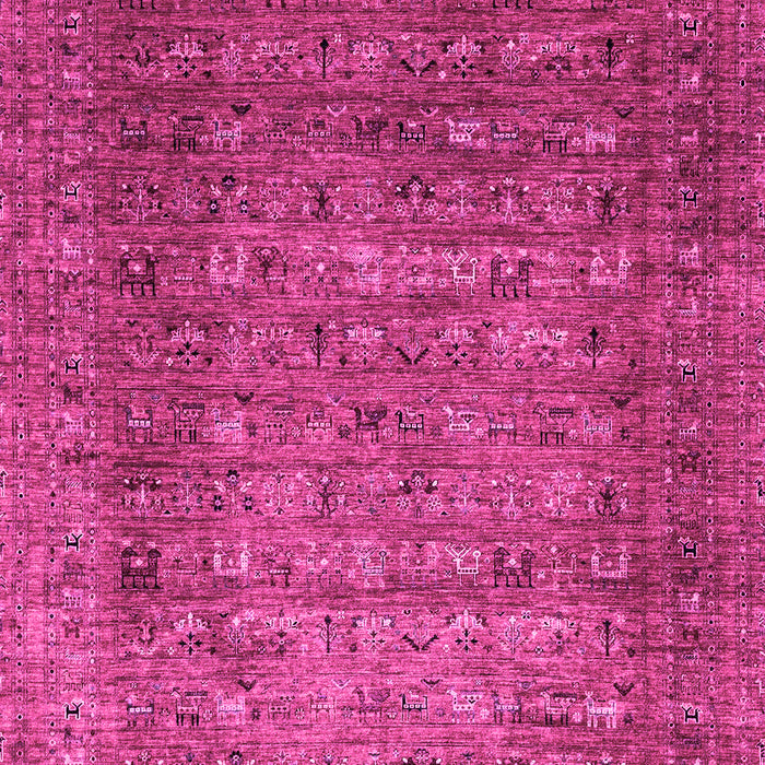 Machine Washable Abstract Pink Modern Rug, wshabs2371pnk