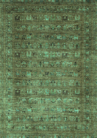 Abstract Turquoise Modern Rug, abs2371turq