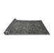 Sideview of Abstract Gray Modern Rug, abs2371gry