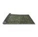 Sideview of Abstract Light Blue Modern Rug, abs2371lblu