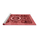 Modern Red Washable Rugs