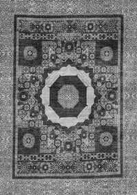 Abstract Gray Modern Rug, abs2372gry