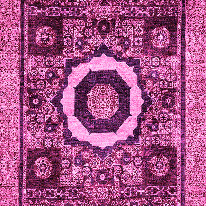 Machine Washable Abstract Pink Modern Rug, wshabs2372pnk