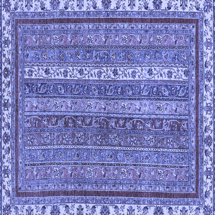 Square Machine Washable Abstract Blue Modern Rug, wshabs2373blu