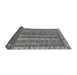 Sideview of Abstract Gray Modern Rug, abs2373gry