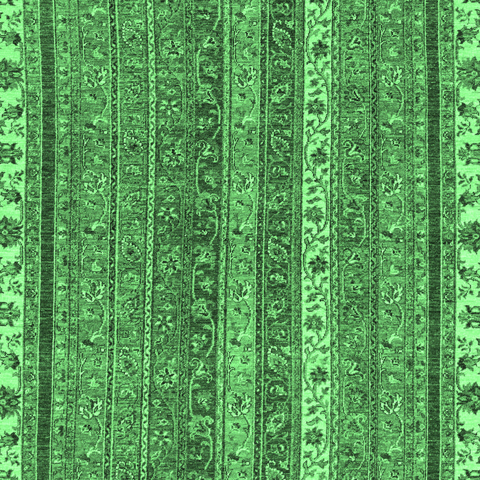 Machine Washable Abstract Emerald Green Modern Area Rugs, wshabs2373emgrn