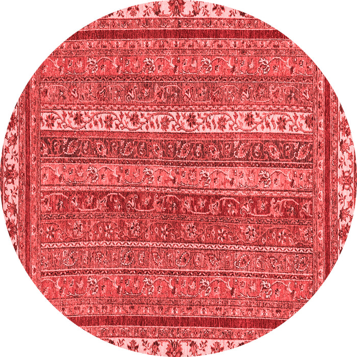Machine Washable Abstract Red Modern Rug, wshabs2373red