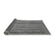 Sideview of Abstract Gray Modern Rug, abs2374gry