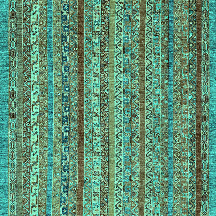 Abstract Turquoise Modern Rug, abs2374turq