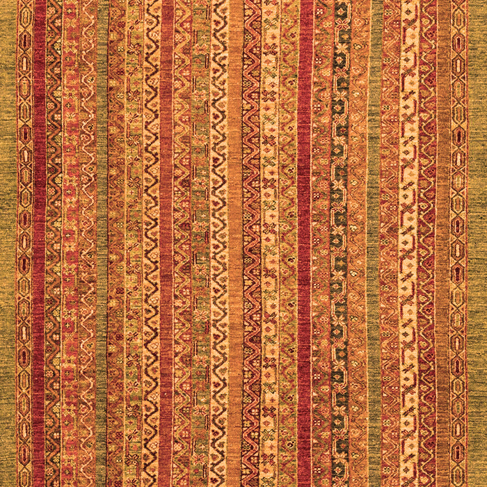 Abstract Orange Modern Rug, abs2374org