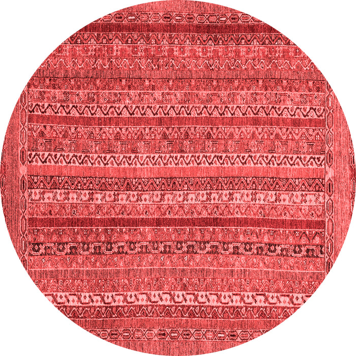 Abstract Red Modern Rug, abs2374red