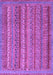 Machine Washable Abstract Purple Modern Area Rugs, wshabs2374pur