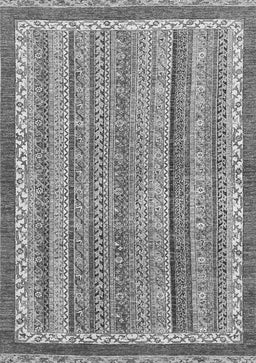 Abstract Gray Modern Rug, abs2375gry