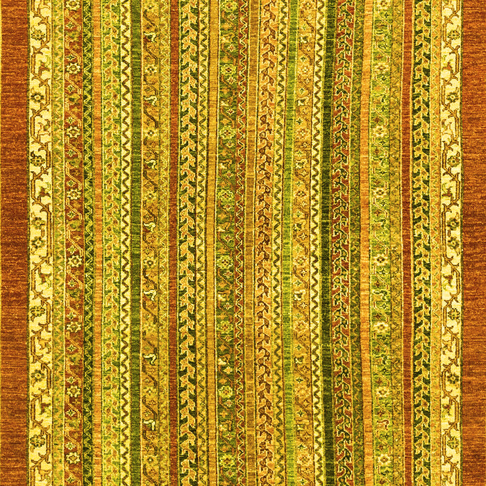 Abstract Yellow Modern Rug, abs2375yw