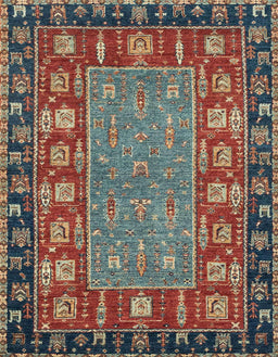 Machine Washable Abstract Red Brown Rug, wshabs2376