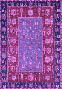 Animal Purple Traditional Rug, abs2376pur