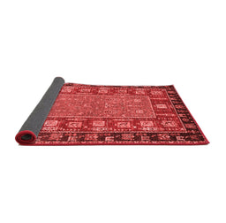 Animal Red Traditional Area Rugs