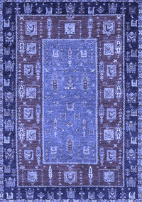 Animal Blue Traditional Rug, abs2376blu