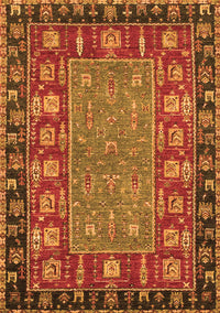 Animal Orange Traditional Rug, abs2376org