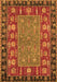 Animal Orange Traditional Rug, abs2376org