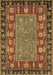 Animal Brown Traditional Rug, abs2376brn