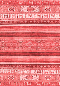 Abstract Red Modern Rug, abs2377red