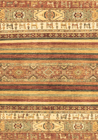 Abstract Brown Modern Rug, abs2377brn