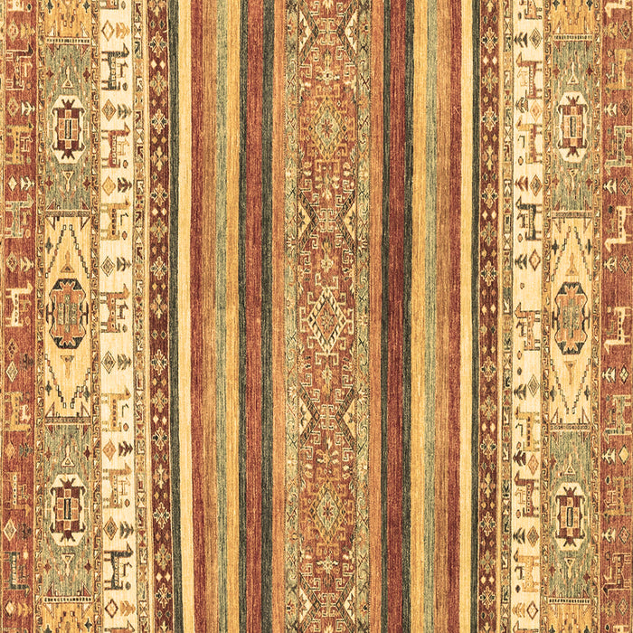 Square Machine Washable Abstract Brown Modern Rug, wshabs2377brn